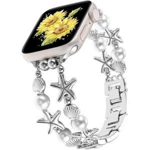 NEW Silver Luxury Apple Watch Band